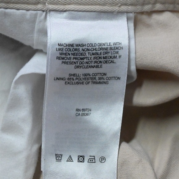 Columbia 40 x 10" Khaki Outdoor Cargo Shorts - Picture 4 of 7